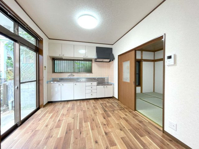 越谷市平方戸建ての居間・リビング