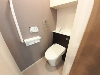 【トイレ】 | リエ－ト　佐太 | 清潔感のあるトイレです