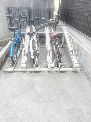 【その他共用部分】 | リブリ・津田沼ＷＥＳＴ | 駐輪場です。