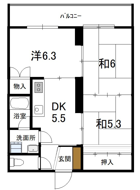 【間取り】の画像