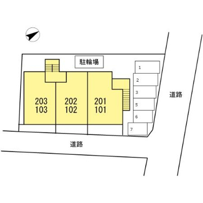 【区画図】 | サニーハイツ