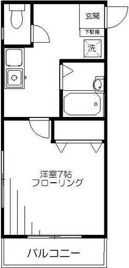 【間取り】 | ダイホープラザ桜上水