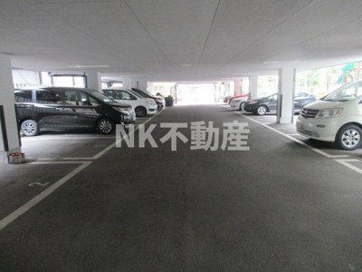 【駐車場】 | グレース宮前（放出賃貸） | 屋根付き、ロボゲートです