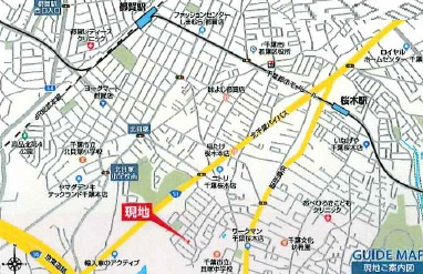 【地図】 | 千葉市若葉区貝塚1丁目2期【現地販売物件】