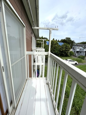 エナジーコーポのバルコニー