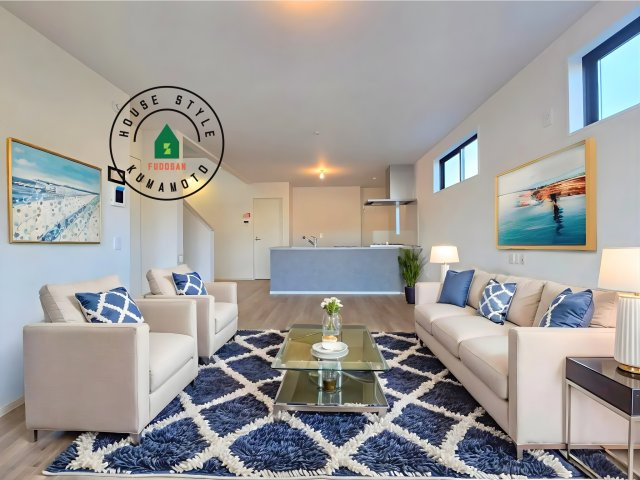 熊本市東区御領3丁目第1-3棟（1号棟）　の完成予想図|外観も気になるポイント