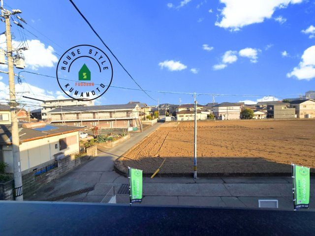 熊本市東区御領3丁目第1-3棟（1号棟）　の展望|眺望や窓からの景色が良いと、家で過ごす時間も快適です。