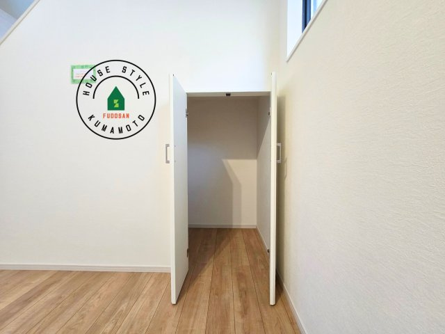 熊本市東区御領3丁目第1-3棟（1号棟）　の内観：施工例|収納には困りません。