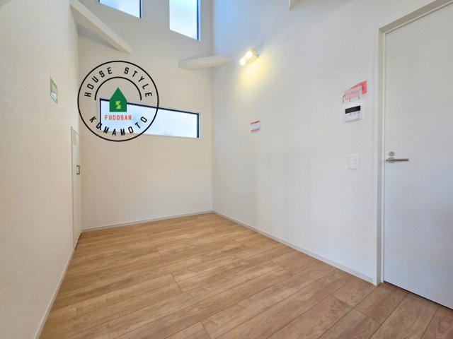 熊本市東区御領3丁目第1-3棟（1号棟）　の内観：施工例|将来的に、琉球畳を引きまして和室風にすることも可能です。