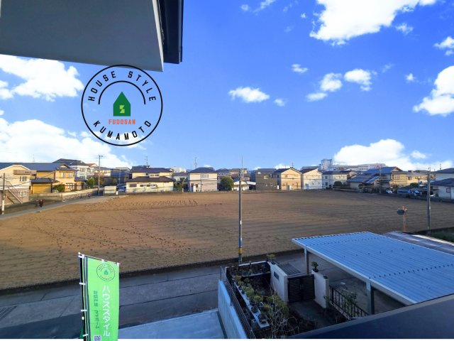 熊本市東区御領3丁目第1-3棟（3号棟）　の展望|眺望や窓からの景色が良いと、家で過ごす時間も快適です。