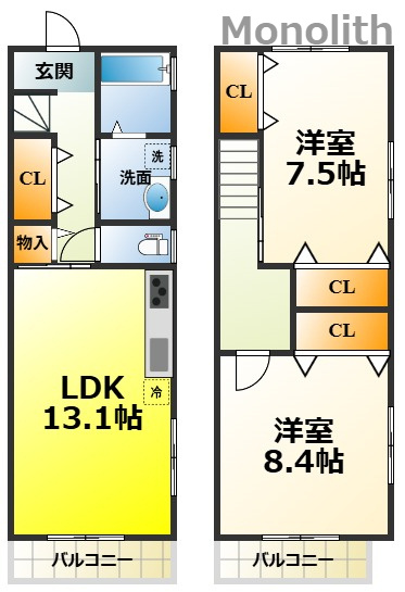 セードルの間取り