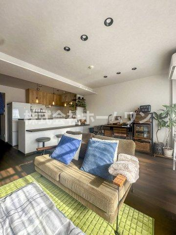 MAC羽村コート　中古マンションの居間・リビング|ゆったり過ごせるリビングです