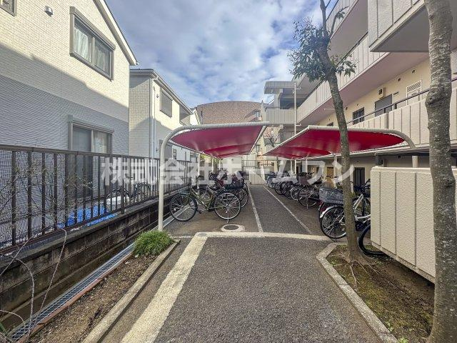 MAC羽村コート　中古マンションの駐輪場