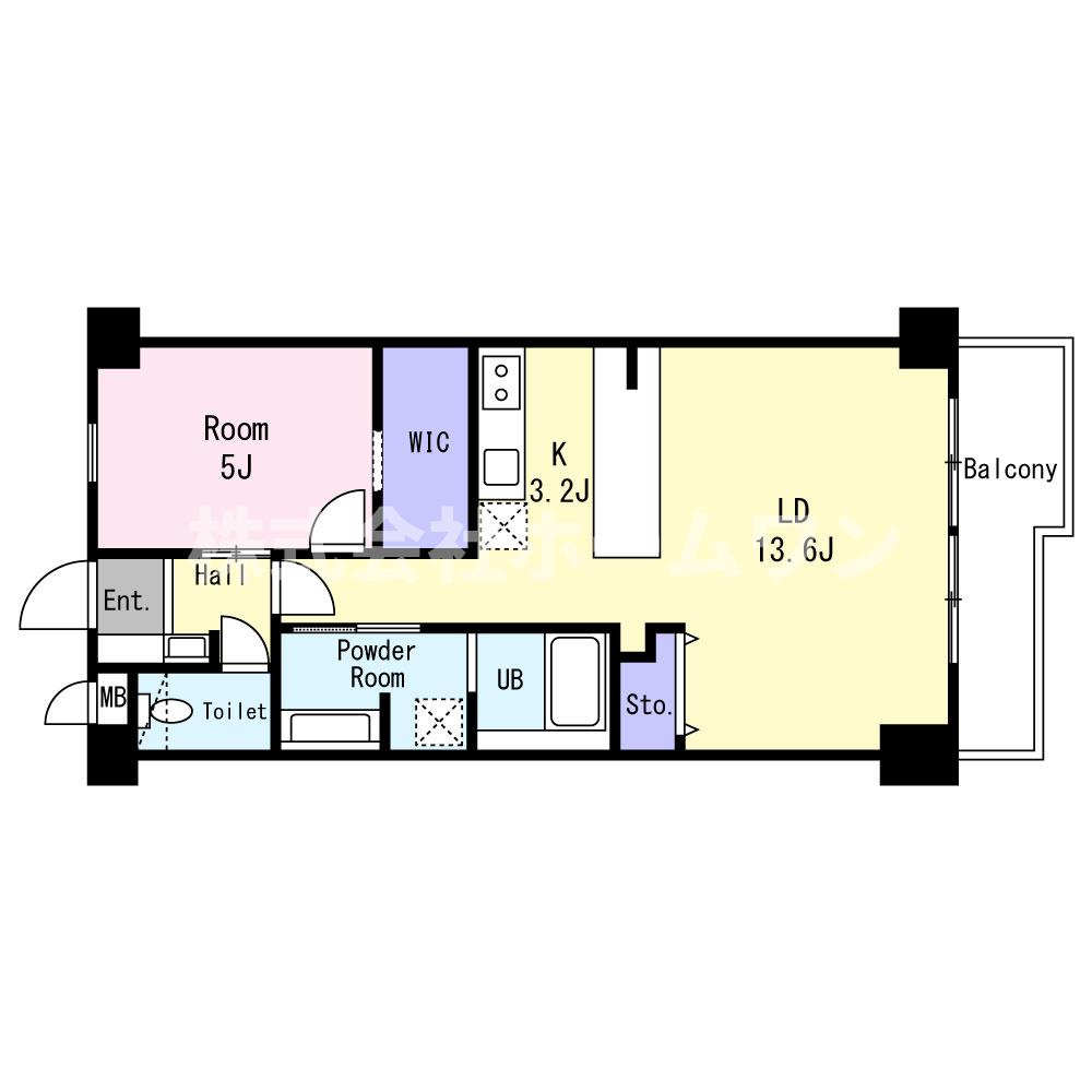 MAC羽村コート　中古マンションの間取り