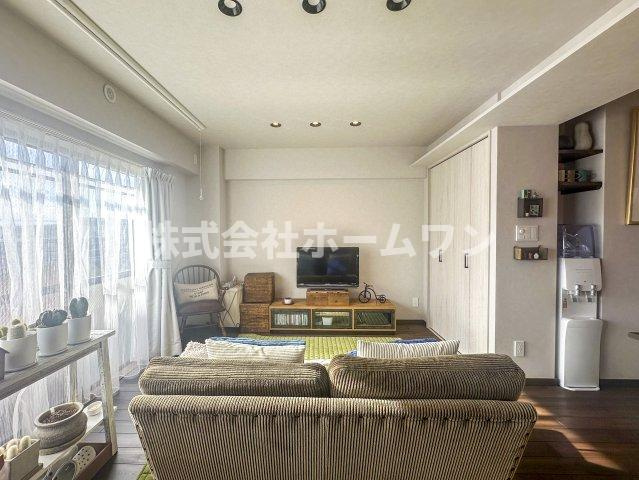 MAC羽村コート　中古マンションの居間・リビング|おしゃれなリビングです