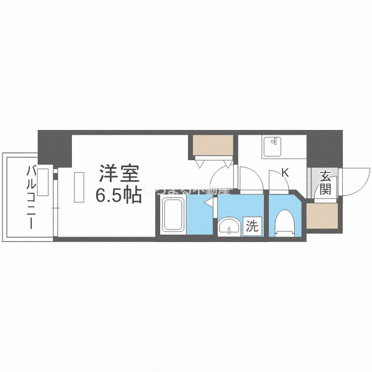 ファーストフィオーレ九条の間取り