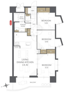 【間取り】レジェンド北坂戸 