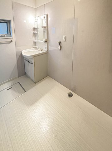 クラビス　C棟の洗面所