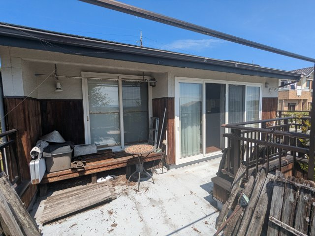 中古戸建　秋間みのりが丘のバルコニー|バルコニー付きです