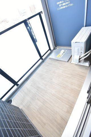 アドバンス大阪ベイココナのバルコニー