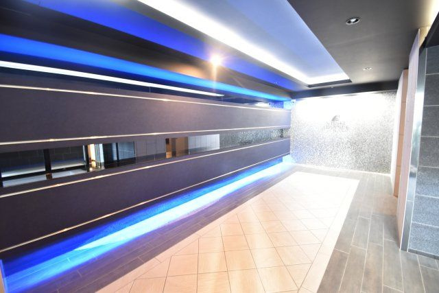 アドバンス大阪ベイココナのロビー