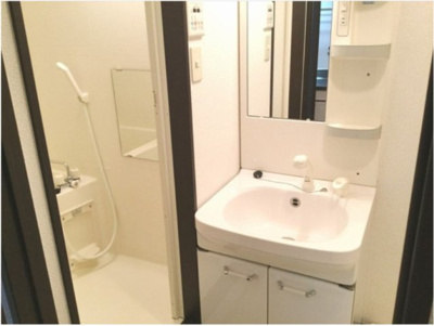 【独立洗面台】 | パルコート清水Ⅱ番館 | ※イメージ　同物件別号室の写真