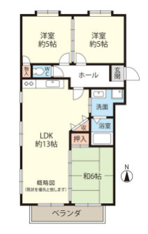 ヴィユー歌敷山の間取り