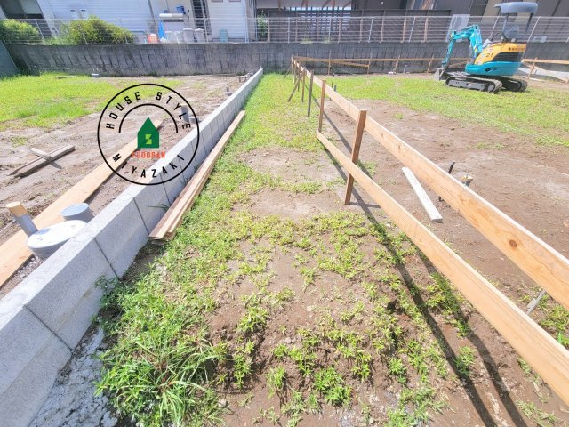 宮崎市高岡町2(B号棟)の庭|お庭で自由な時間を過ごせます。