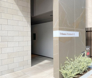 アーバネックス本町Ⅱのエントランス