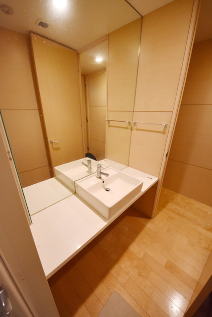 カスタリア八丁堀の洗面所