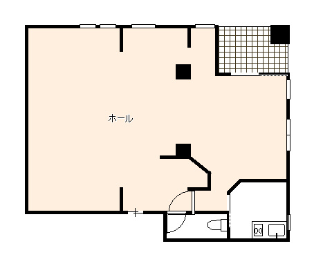 【間取り】 | あがの市民病院前貸店舗