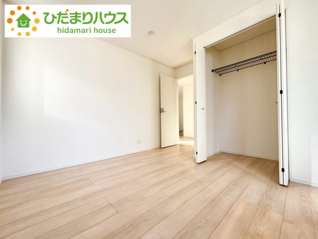 野田市尾崎第17　新築戸建　2号棟の洋室|木の温もりがやさしいフローリング	(^^♪		
