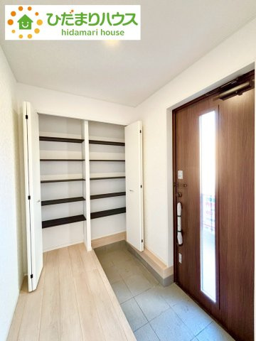 野田市尾崎第17　新築戸建　2号棟の内装|スニーカーマニアも納得のシューズボックス!(^^)!							
