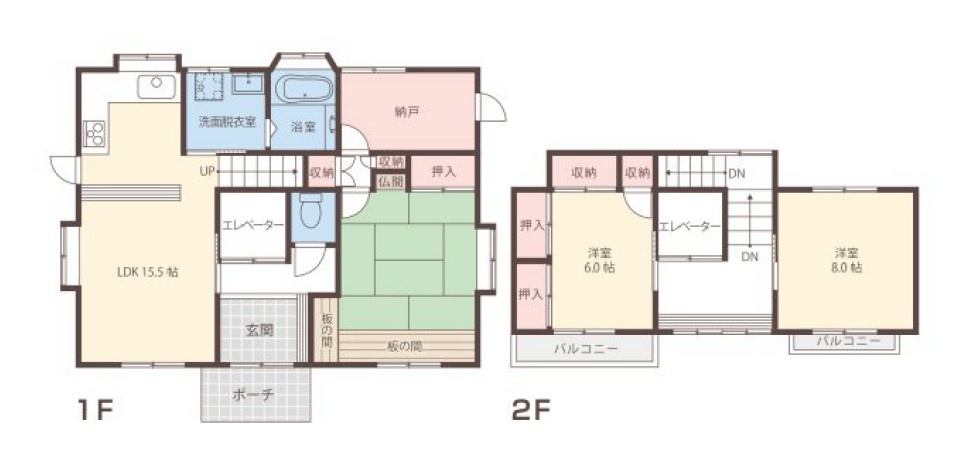 【中古戸建】前橋市川曲町の間取り|■間取り