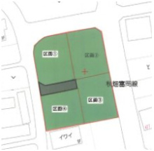 【区画図】 | 富岡市上高瀬分譲地区画②