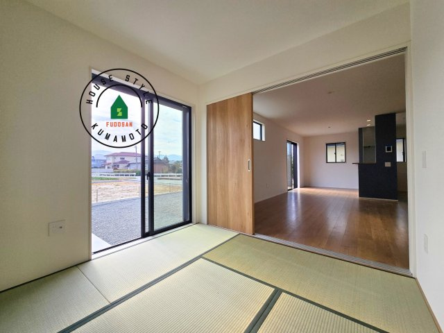 熊本市南区城南町碇第3-2棟（2号棟）　の内観：施工例|柔らかい畳が心地よい和室