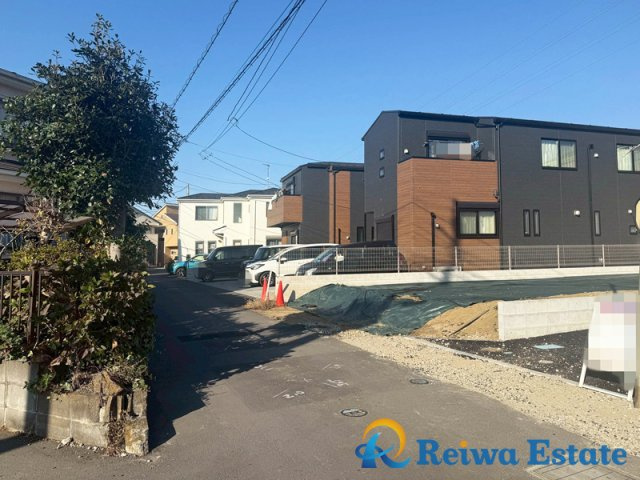 新築戸建　高座郡寒川町一之宮4丁目の前面道路含む現地写真