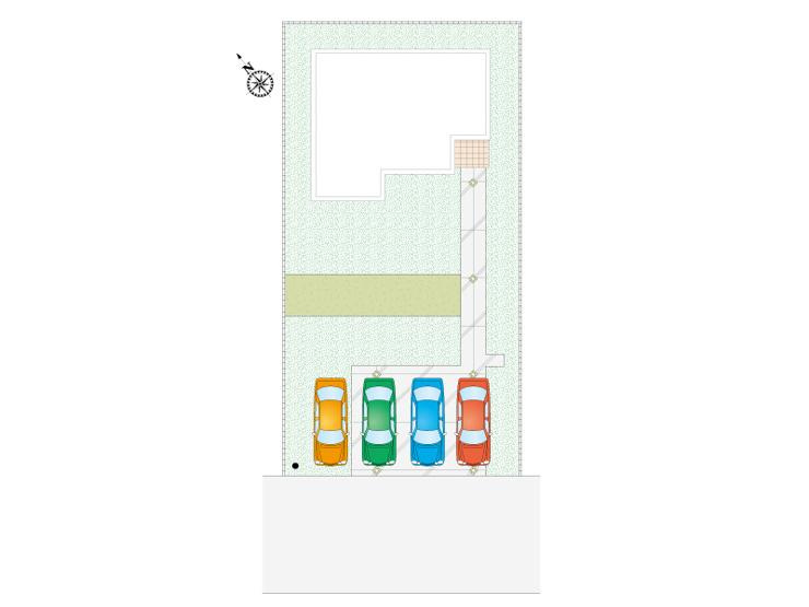 足利市常見町　新築戸建2-2の区画図
