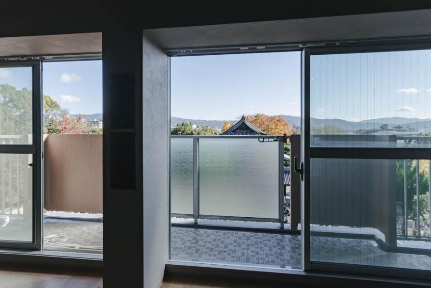 京都上京ハウス 3号棟の展望