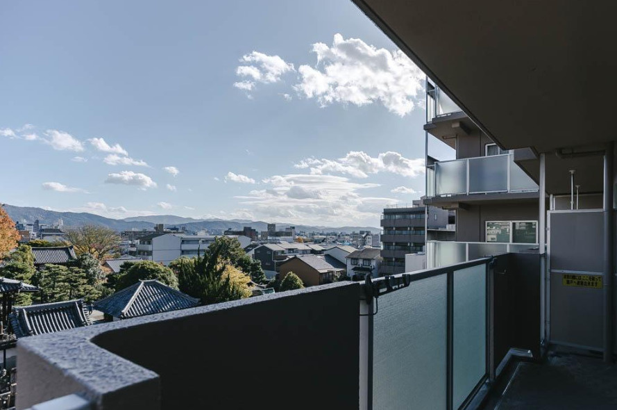 京都上京ハウス 3号棟の展望