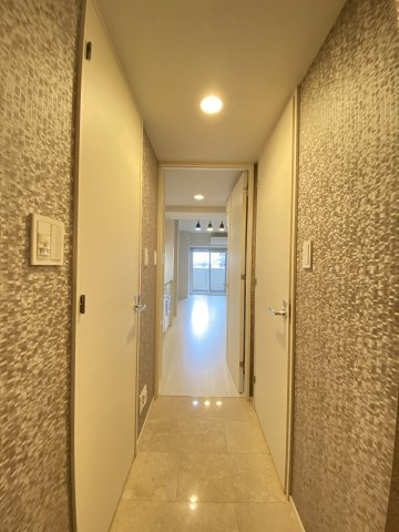 オープンレジデンシア池尻大橋の玄関|落ち着いた玄関です