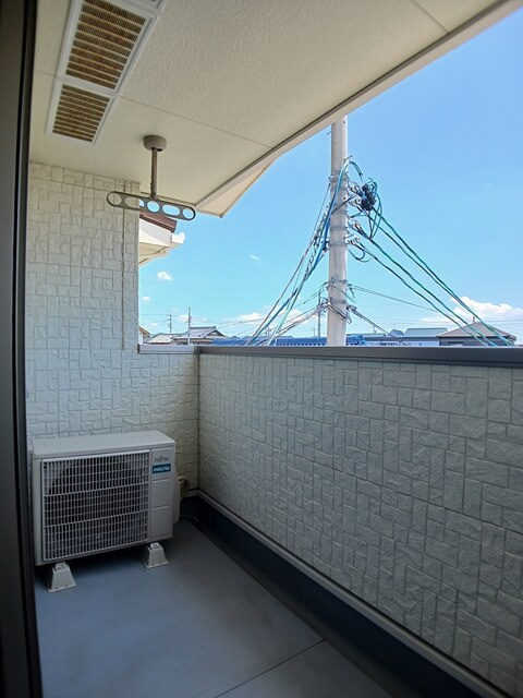 ラスパシオ　Ａのバルコニー