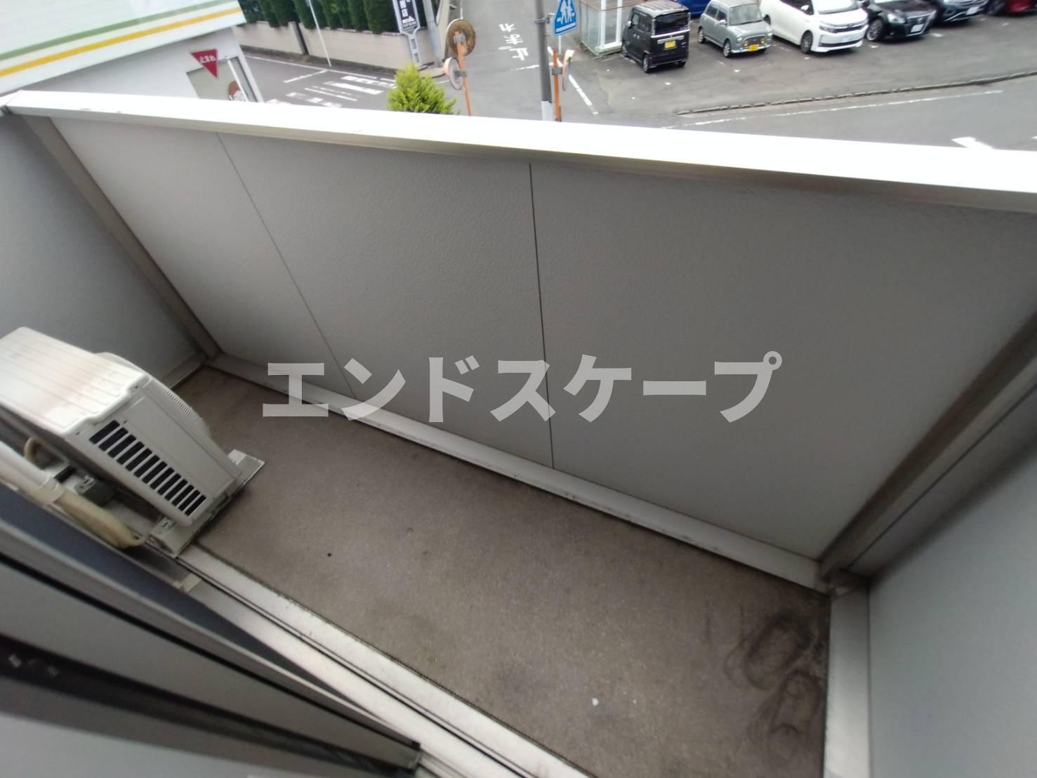 ワイ・ヴィクトワール　Ｃのバルコニー|高崎、前橋のお部屋探しはエンドスケープまで！お客様の理想お聞かせ下さい♪
