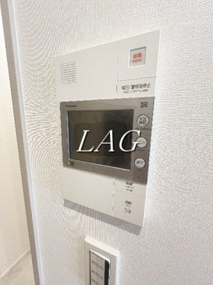 【セキュリティ】 | ザ・パークハビオ北千住 | モニター付きインターホンです。