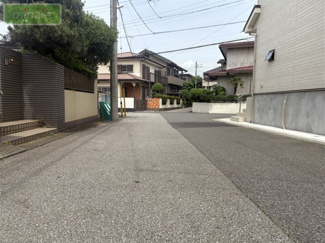 【前面道路含む現地写真】 | 前面道路です♪