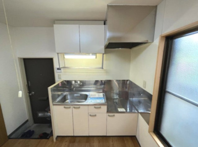 【キッチン】 | 結城ハイツ | コンパクトなキッチンで掃除もラクラク