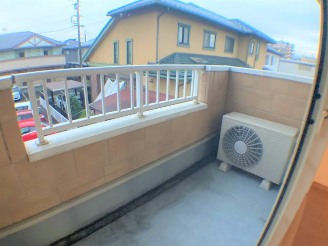 フラーズソムAのバルコニー