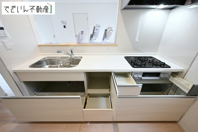 【キッチン】 | Cradle garden神川町新里第4　新築住宅 | ≪2号棟≫
現地(2025年10月撮影)