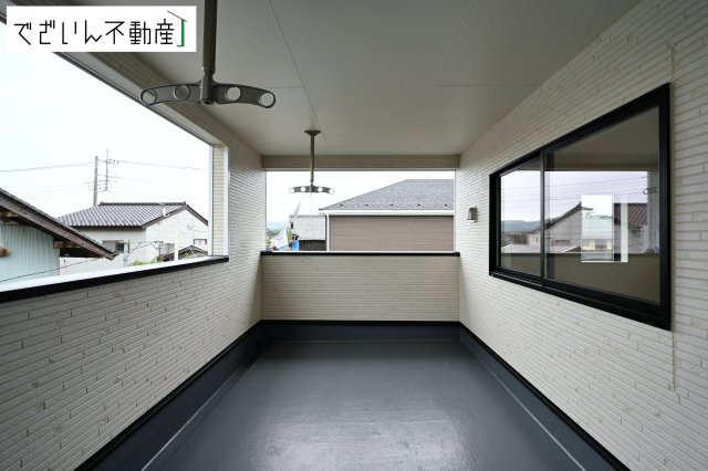【バルコニー】 | Cradle garden神川町新里第4　新築住宅 | ≪2号棟≫
現地(2025年10月撮影)