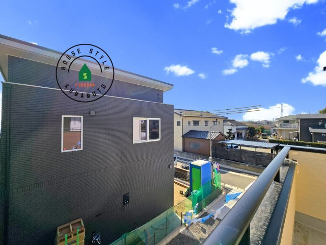 熊本市南区御幸西3丁目第1-１棟（3号棟）　の展望|窓から緑が見える物件も魅力的です。